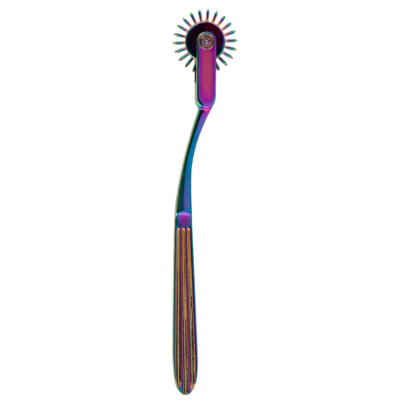 Fetish Collection Rainbow Pinwheel Metal Stimulation Tool 18.5cm