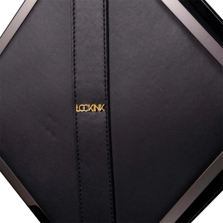 LOCKINK Mysterious Square Kink Bag Black - Luxury Set with Accessories