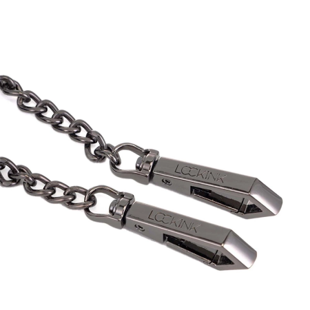 LOCKINK Mysterious Square Kink Bag Black - Luxury Set with Accessories