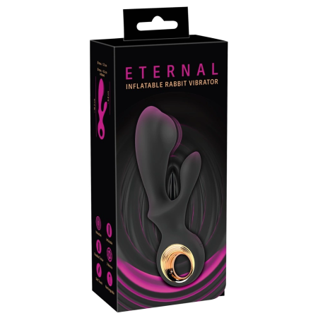 You2Toys Eternal Inflatable Rabbit Intimate Device, Soft Touch, USB, 18.3cm