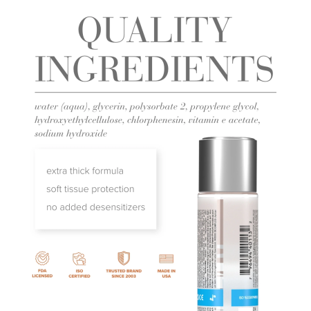 JO H2O Anal Thick Water-Based Lubricant 120ml - Extra Dense Formula