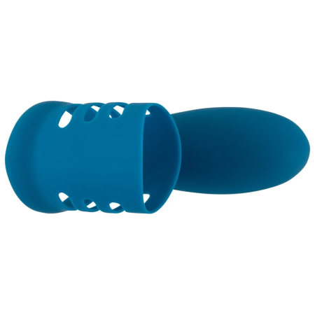 Sweet Smile Vibrating Silicone Intimate Ring, Black, Rechargeable