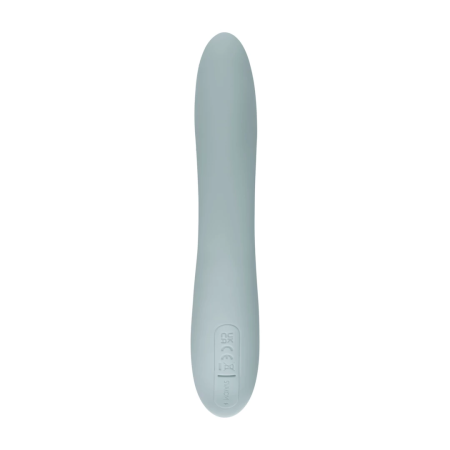 Svakom Chika App-Controlled Flexible Dual-Action Vibrator Turquoise Grey