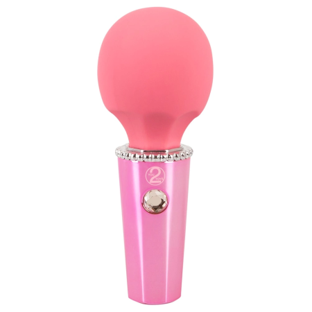 You2Toys Mini Wand Berry Compact Rechargeable Massage Wand Pink 12.7cm