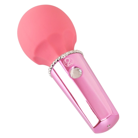 You2Toys Mini Wand Berry Compact Rechargeable Massage Wand Pink 12.7cm