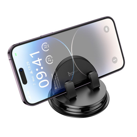 Automobilinis telefono laikiklis Hoco H55 (dashboard) juodas