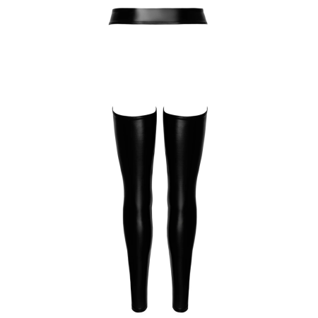 Noir Handmade Powerwetlook Chaps S Black - Open Crotch Stylish Design