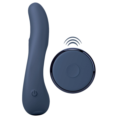 JimmyJane Deimos Intimate Silicone Ring with Dual Motors, 10 Modes, Black