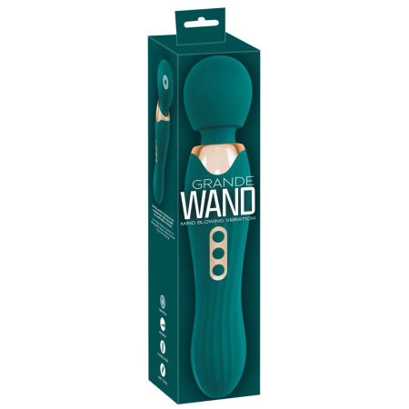 You2Toys Grande Wand Green - Powerful Massage Device, 29.3 cm