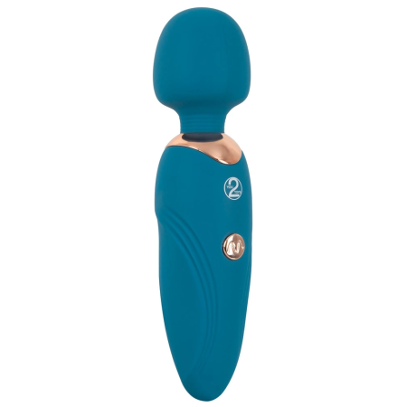 You2Toys Petite Wand Blue - Compact Rechargeable Massage Device 14.5cm