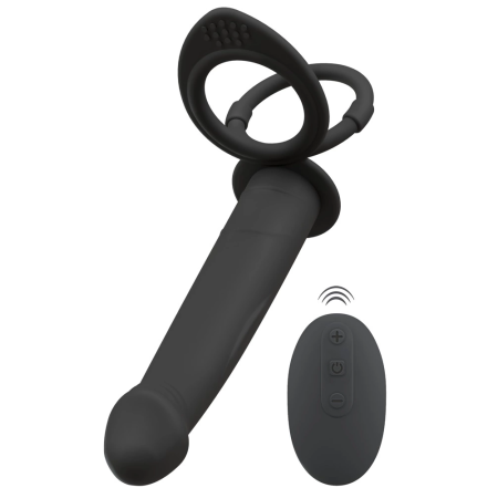 Black Velvets RC Double Partner System Silicone, Waterproof, Black