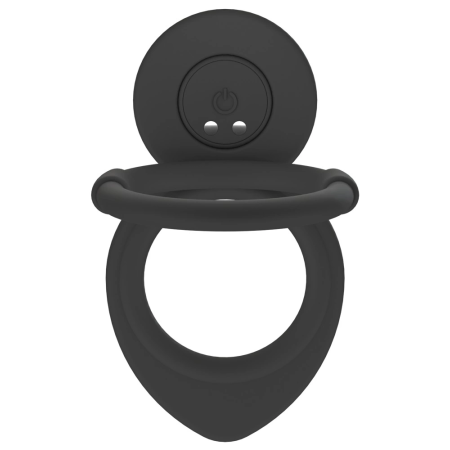 Black Velvets RC Double Partner System Silicone, Waterproof, Black