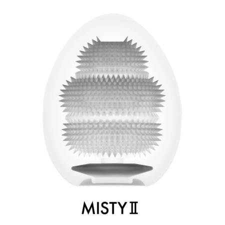 Tenga Egg Misty II Flexible Intimate Device Brown 1 pc
