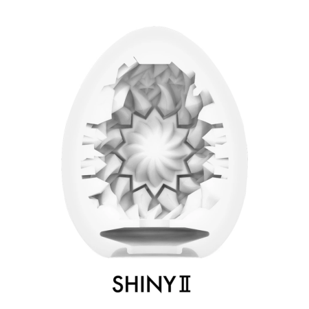 Tenga Egg Shiny II Single Piece - Innovative Flexible Intimate Device