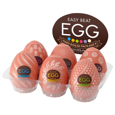 Tenga Egg HB Package II - Set of 6 Flexible Intimate Devices