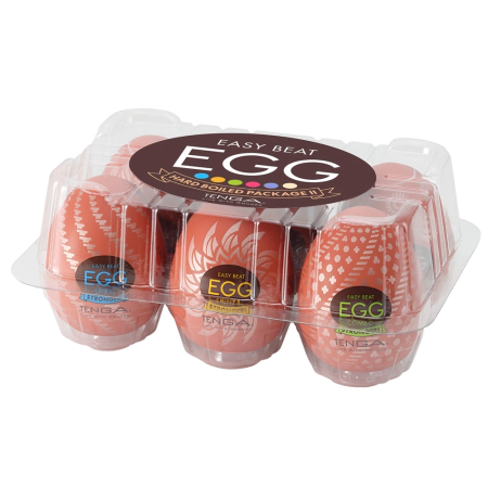 Tenga Egg HB Package II - Set of 6 Flexible Intimate Devices