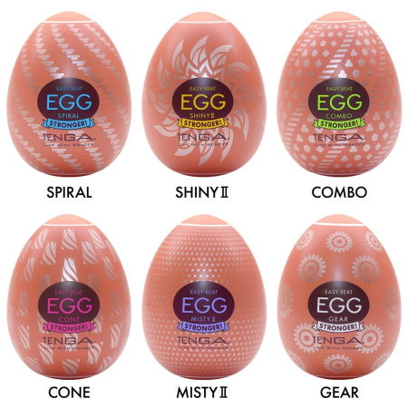 Tenga Egg HB Package II - Set of 6 Flexible Intimate Devices