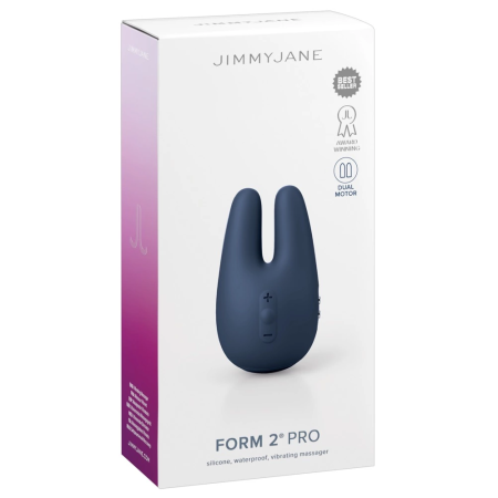 JimmyJane Form 2 PRO Slate Compact Dual-Motor Silicone Model USB