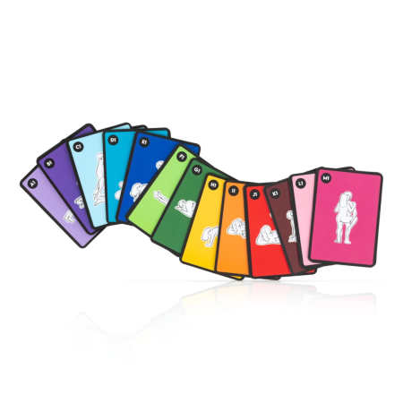 Tease & Please Sexy Slam Card Game - Double Pack, Colorful Edition