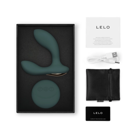 LELO Hugo 2 Green Remote-Controlled Intimate Wellness Device 107mm