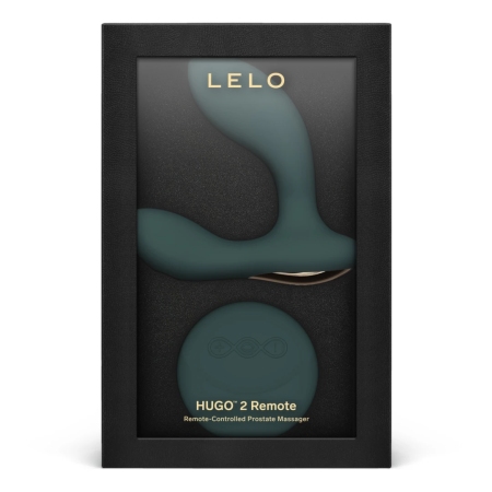 LELO Hugo 2 Green Remote-Controlled Intimate Wellness Device 107mm