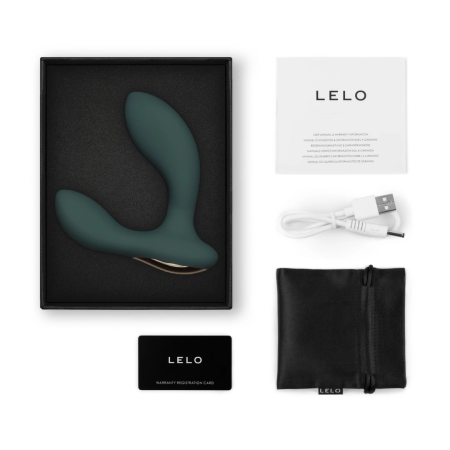 LELO Hugo 2 App-Controlled Wellness Device Green, Rechargeable, 16 Modes
