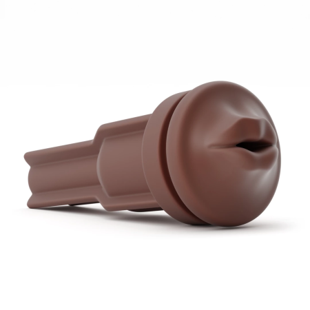 Autoblow AI Ultra Mouth Sleeve Brown - Interchangeable TPR Insert
