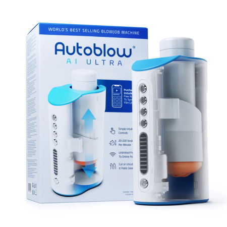 Autoblow AI Ultra Intimate Technology Machine - EU Plug, Smart Video Sync
