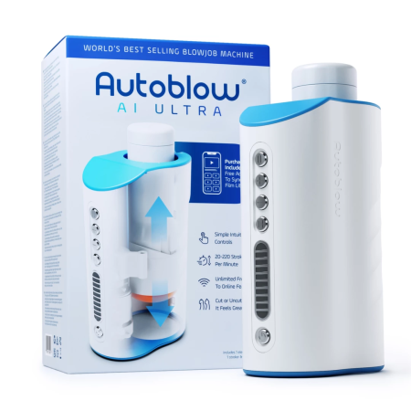 Autoblow AI Ultra Intimate Technology Machine - EU Plug, Smart Video Sync