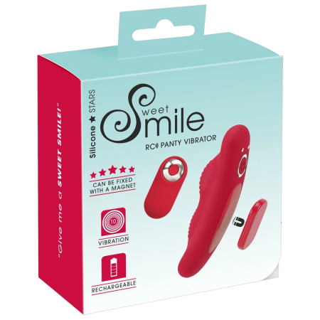 Sweet Smile Magnetic RC Panty Device | 10 Modes, Rechargeable, Black