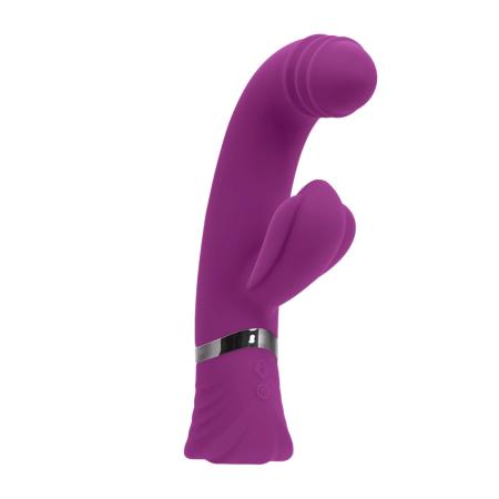 Playboy Pleasure Tap That Vibrator Purple - 9-Speed Curved Silicone Model
