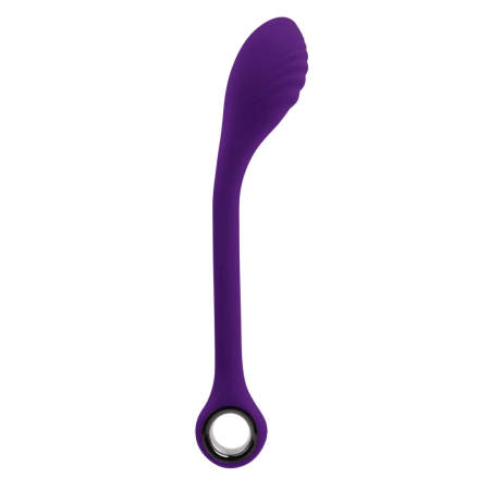 Playboy Pleasure Spot On Flexible Vibrator Acai, 8.9'' Silicone USB