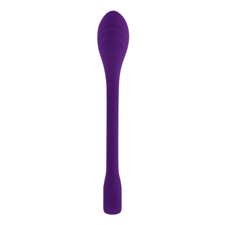 Playboy Pleasure Spot On Flexible Vibrator Acai, 8.9'' Silicone USB