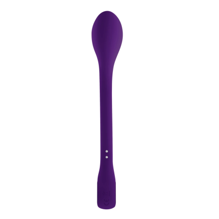 Playboy Pleasure Spot On Flexible Vibrator Acai, 8.9'' Silicone USB