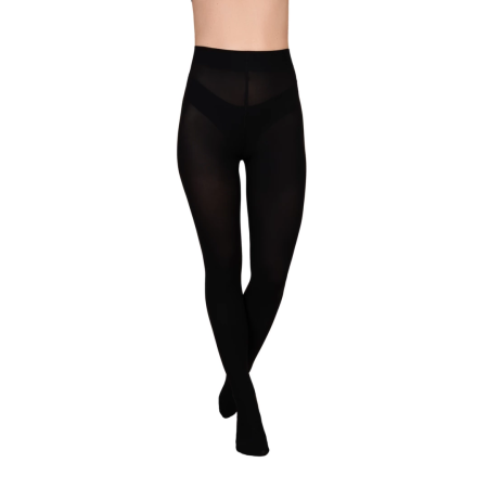 Bye Bra Comfort Velvet Touch 150 Den Black Tights Size M