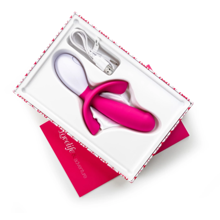 Lovelife Adventure 2 Triple Motor Silicone Personal Massager Pink