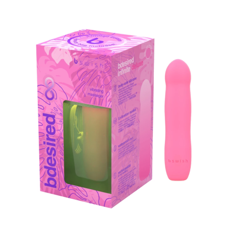 B Swish Bdesired Infinite Deluxe Beauty Edition Silicone Pink-Green 16cm
