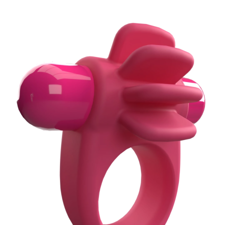The Screaming O 4B Skooch Intimate Ring Strawberry Silicone