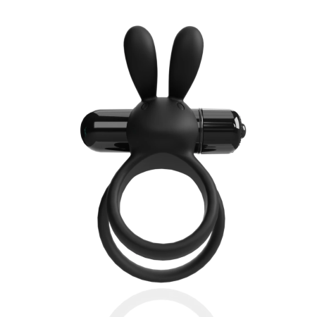 The Screaming O 4B Ohare XL Black - Silicone Rabbit Ring, Waterproof