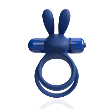 The Screaming O 4B Ohare XL Blueberry Silicone Ring Vibrator