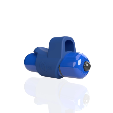 The Screaming O 4B FingO Slim Blueberry Finger Vibe, 6 Functions, Waterproof