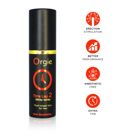 Orgie Time Lag 2 Spray Next Generation 10ml - Performance Care Formula