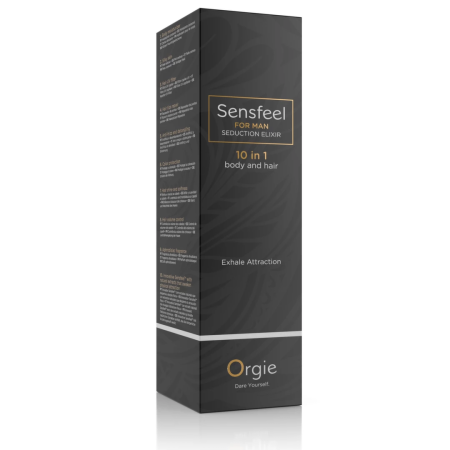Orgie Sensfeel For Man 10-in-1 Body & Hair Elixir with Pheromone 100ml