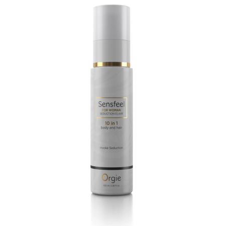Orgie Sensfeel for Woman 10-in-1 Body & Hair Elixir with Pheromones 100ml