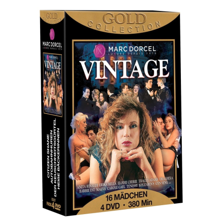 Marc Dorcel Gold Collection Vintage Box Set 4 DVDs Multilingual Edition