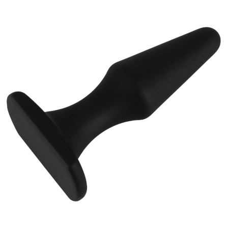 You2Toys Silicone Anal Plug Tapered Shape 10.5cm Soft Black
