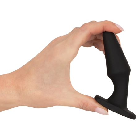 You2Toys Silicone Anal Plug Tapered Shape 10.5cm Soft Black