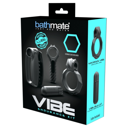 Bathmate Vibe Endurance Kit 4-in-1 Silicone Performance Set Rechargeable