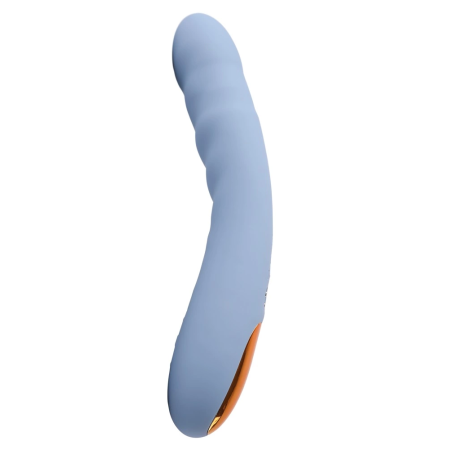Svakom Ava Neo Cornflower Blue App-Controlled Thrusting Device 19.6cm