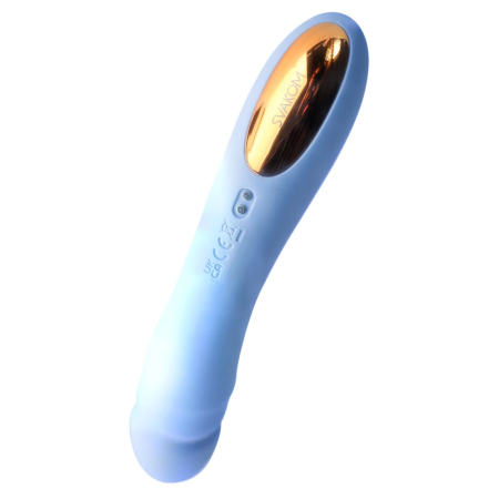 Svakom Ava Neo Cornflower Blue App-Controlled Thrusting Device 19.6cm